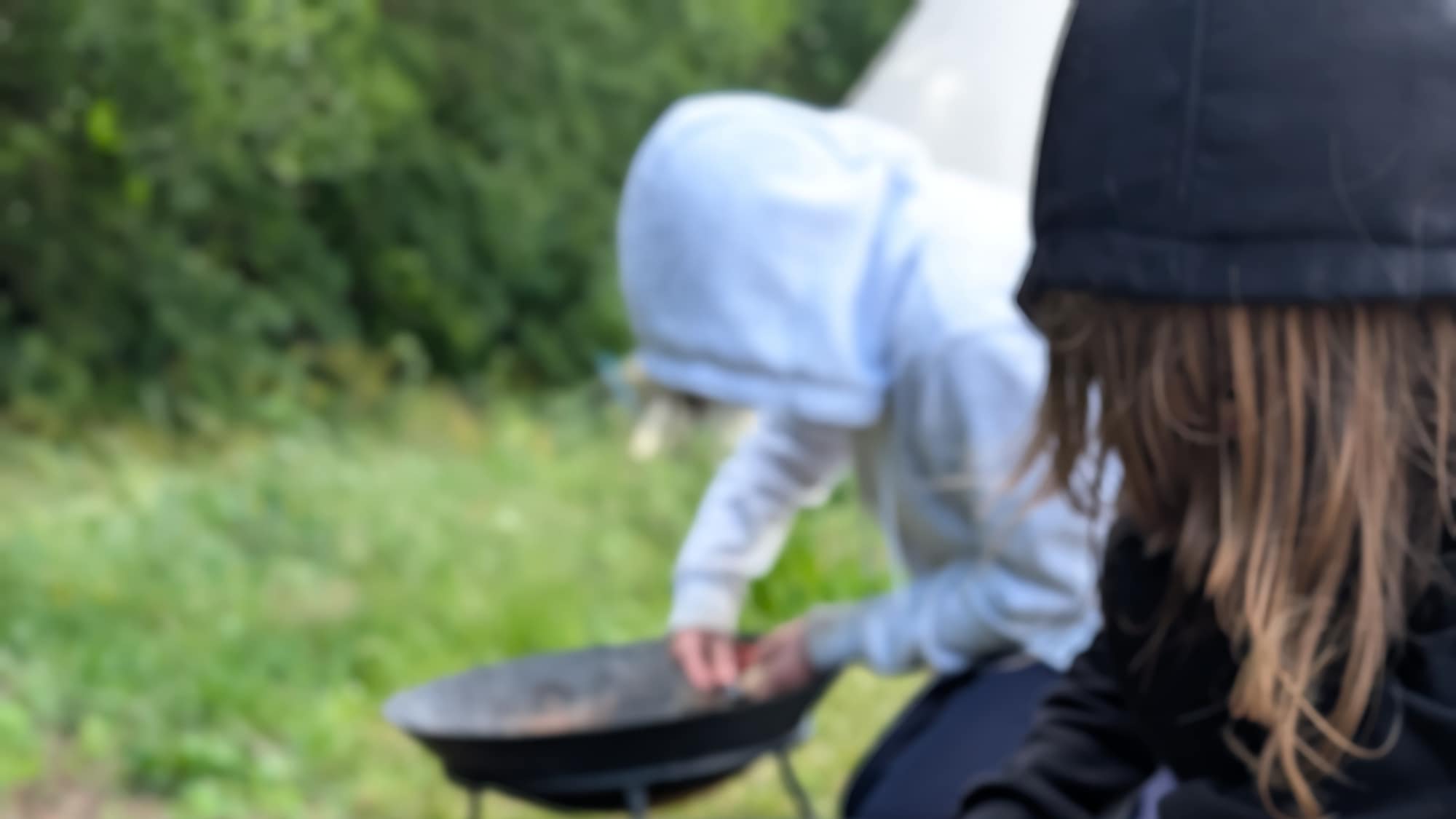 Campfire at Camp Quex
